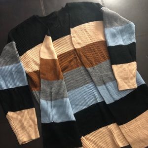 Striped Cardigan